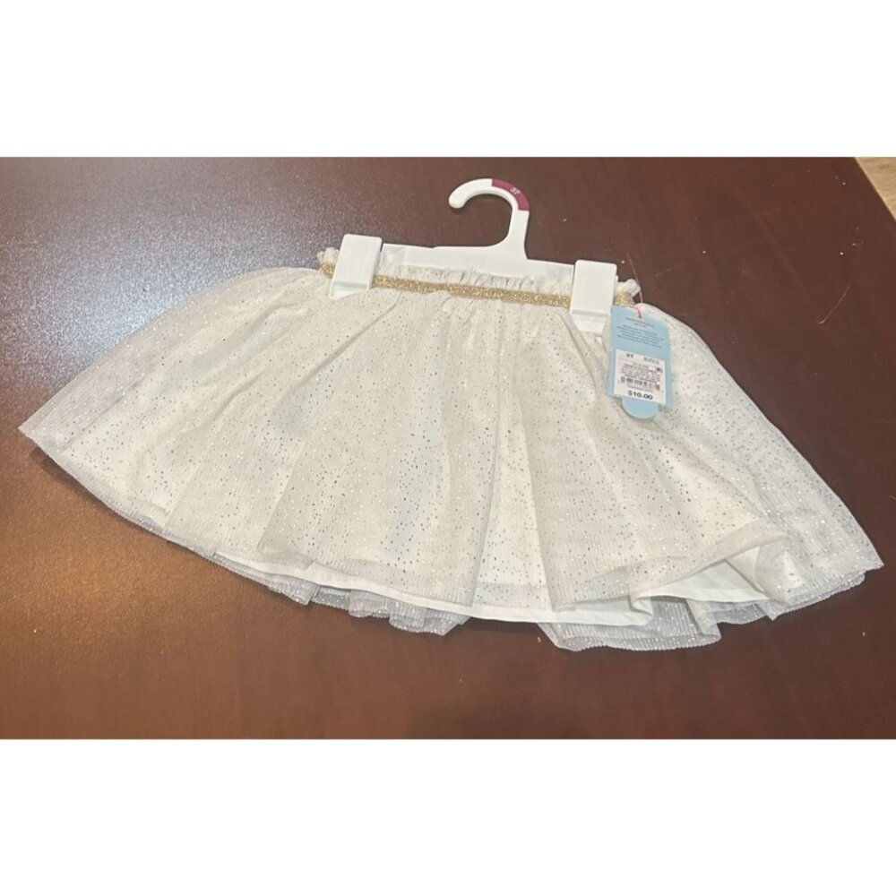 NEW 3T sparkly tutu by Cat & Jack MSRP $10